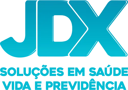 JDX Vida e Saúde Logotipo Completo